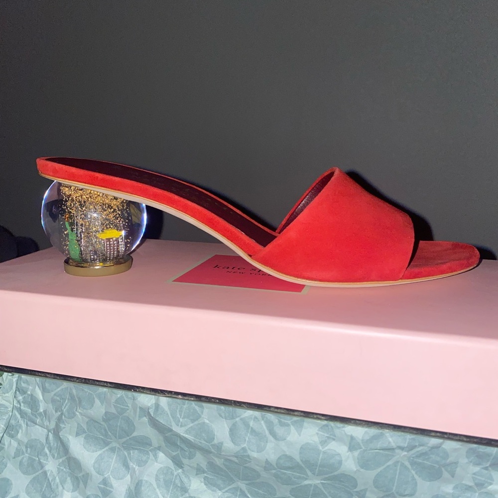Kate Spade Polished Globe Sandal Heels